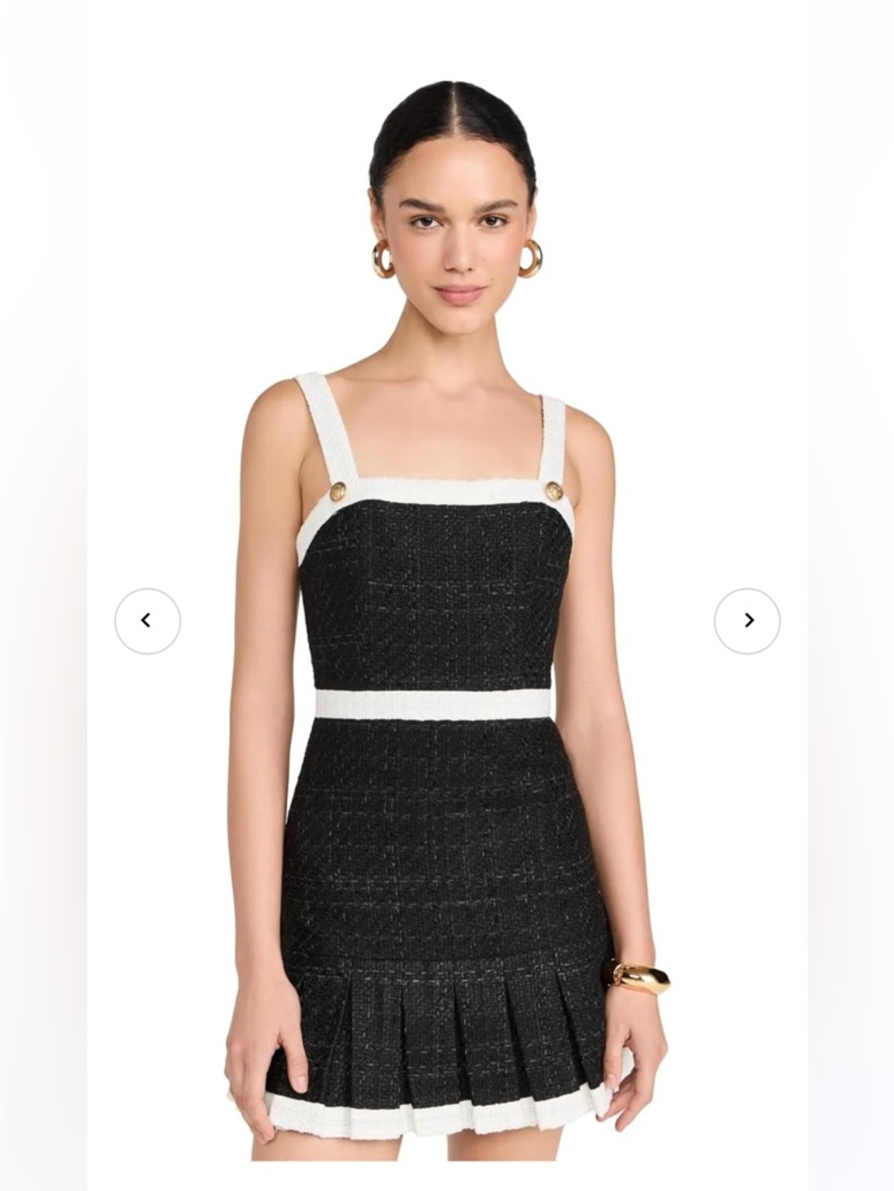 Alice + Olivia Clarine Square Neck Dress sz 8